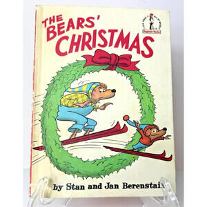 VTG The Bears' Christmas 1970 Stan Jan Berenstain Children's Book Club Hardcover